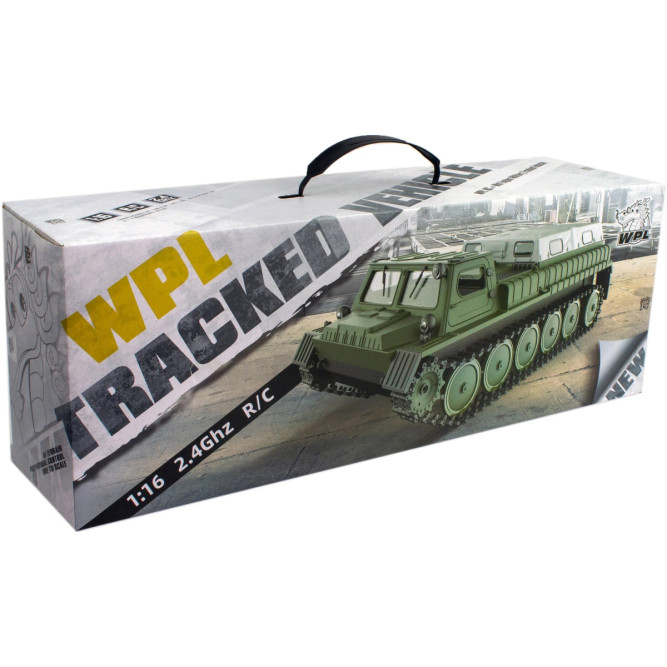 Радиоуправляемый гусеничный советский вездеход WPL RTR масштаб 1:16 - WPLE-1