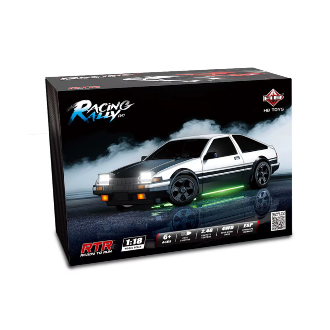 Радиоуправляемая дрифт машина с гироскопом Toyota AE86 1:18 - HB-RP1809