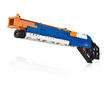 Конструктор Double E Cada Technics, дробовик M1887, 506 деталей, стреляет пульками - C81004W