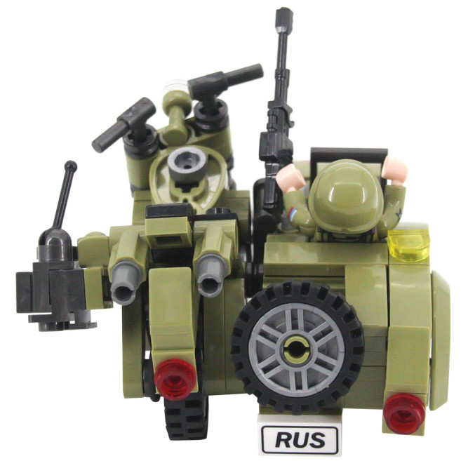 Конструктор Армия России &amp;quot;Военный мотоцикл&amp;quot; - АР-01002
