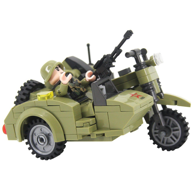 Конструктор Армия России &amp;quot;Военный мотоцикл&amp;quot; - АР-01002