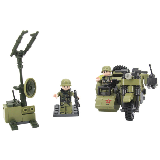 Конструктор Армия России &amp;quot;Военный мотоцикл&amp;quot; - АР-01002