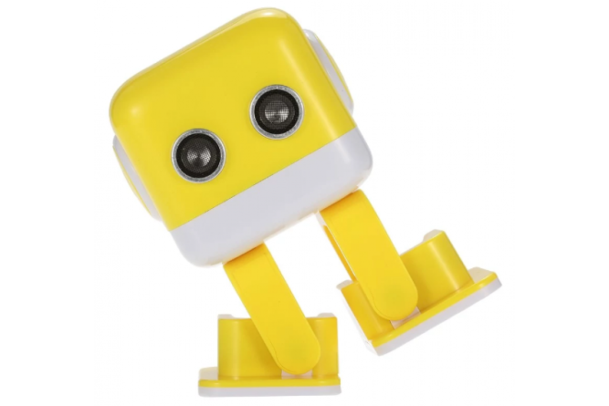 Интеллектуальный танцующий робот WLtoys Cubee F9 Yellow APP - WLT-F9