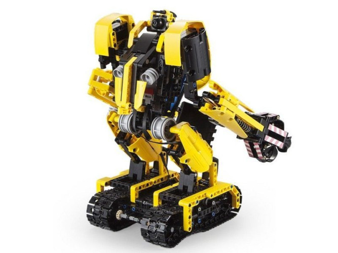 Радиоуправляемый конструктор CADA 2 в 1 экскаватор ROCK MAN (930 деталей) - C51026W