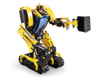 Радиоуправляемый конструктор CADA 2 в 1 экскаватор ROCK MAN (930 деталей) - C51026W