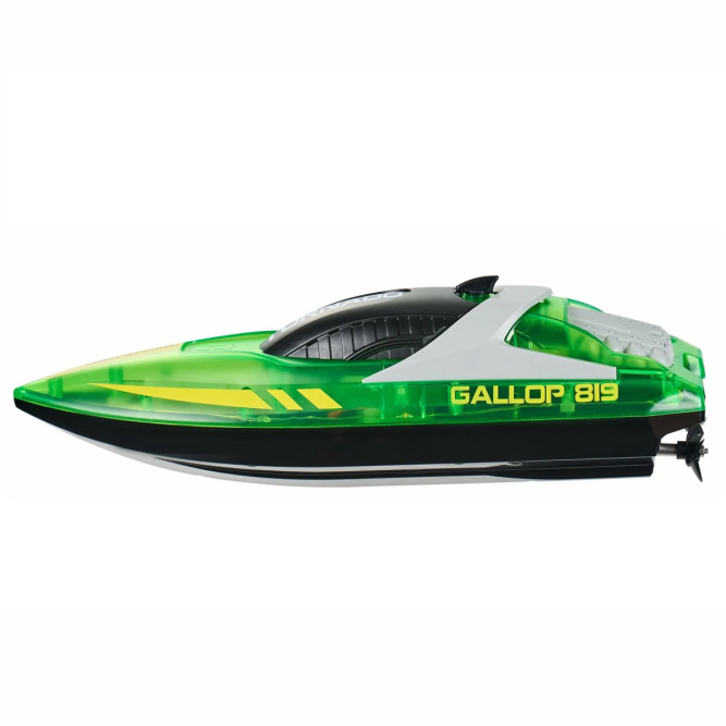 Радиоуправляемый катер Gallop (25 см, 15 км/ч) - HJ819-GREEN