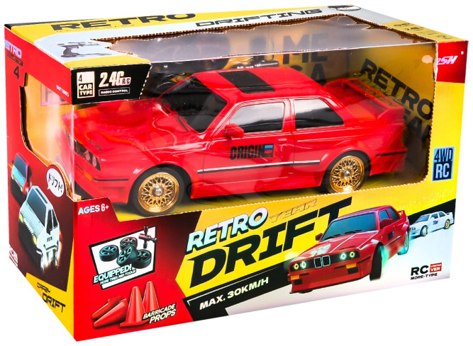 Радиоуправляемая машина для дрифта BMW M3 1:16 - DC777A-RED