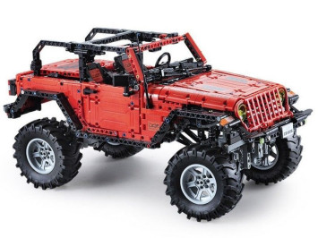 Радиоуправляемый конструктор CADA deTech Jeep Wrangler (1941 деталь) - C61006W