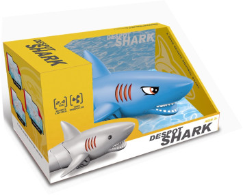 Радиоуправляемый робот Акула (синий, плавает в воде) - LNT-K23B-BLUE