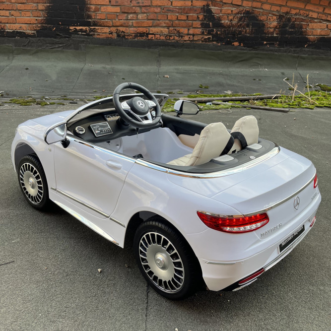 Детский электромобиль Mercedes-Maybach S650 Cabriolet - ZB188-WHITE