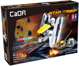 Конструктор Double E Cada Technics, космический корабль, 83 детали - C54003W