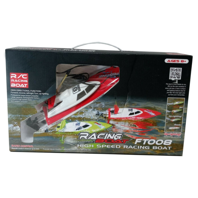 Радиоуправляемый катер Fei Lun Red High Speed Boat - FT008