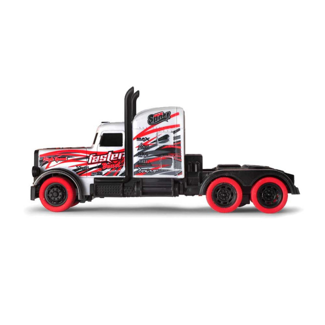 Радиоуправляемый грузовик - тягач FASTER BEAST (2WD, акб, 1:16) - GM1929-RED