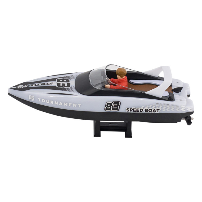 Радиоуправляемый катер яхта (15 км/ч, 25 см, 2 часа игры) - HJ821-WHITE