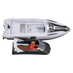 Радиоуправляемый катер яхта (15 км/ч, 25 см, 2 часа игры) - HJ821-WHITE