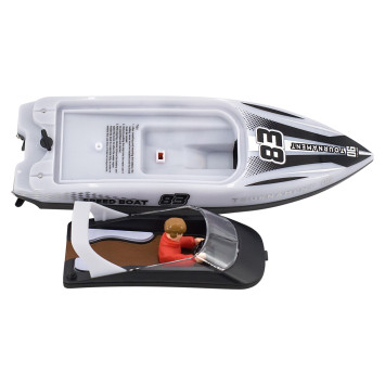 Радиоуправляемый катер яхта (15 км/ч, 25 см, 2 часа игры) - HJ821-WHITE