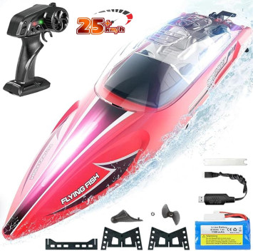 Радиоуправляемый катер RAPIDS (36 см, 25 км/ч) - HJ813-RED