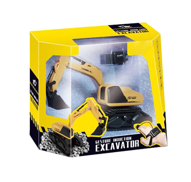 Радиоуправляемый экскаватор Le Neng Toys (пульт часы, акб, звук) - LNT-F4