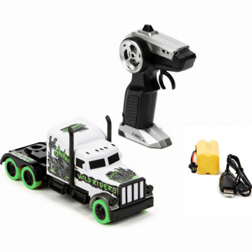 Радиоуправляемый грузовик - тягач WILD RIDERS (2WD, акб, 1:16) - GM1930-GREEN