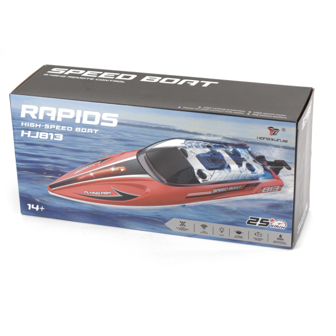 Радиоуправляемый катер RARIDS (36 см, 25 км/ч) - HJ813-GREEN