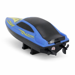 Радиоуправляемый катер (15 км/ч, 25 см, 30 мин, 7 видов подсветки) - HJ825-BLUE