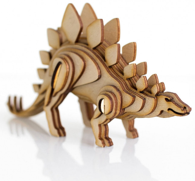 Конструктор-3D пазл KarCon &amp;quot;Стегозавр&amp;quot; - D05N