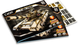 Радиоуправляемый конструктор CaDA Танк Т90, 1722 детали - C61003W