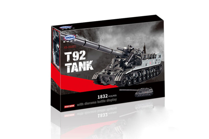 Конструктор XingBao Военный танк T92 (1832 детали) - XB-06001