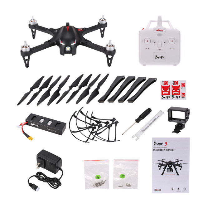 Квадрокоптер MJX Bugs 3 с FPV WiFi камерой C4022 - B3