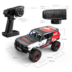 Радиоуправляемый краулер MJX Hyper Go H12P Ford Bronco R Brushless 4WD 1:12 - MJX-H12P