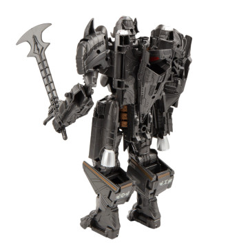 Трансформер Wei Jiang Робот-самолет стальной, 30 см - J8072