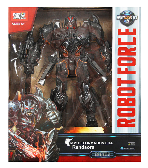 Трансформер Wei Jiang Робот-самолет стальной, 30 см - J8072