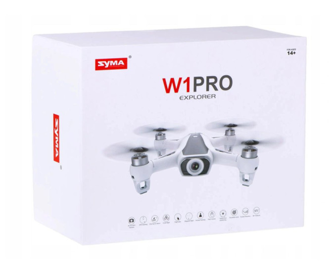 Радиоуправляемый квадрокоптер Syma W1PRO 4K FPV GPS 2.4G - W1PRO