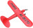 Радиоуправляемый самолет Piper Cub J3 для начинающих 2.4G - FX803-RED