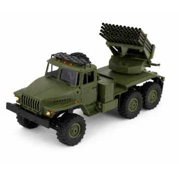 Радиоуправляемый Советский военный грузовик Урал 6WD - WPLB-36-2