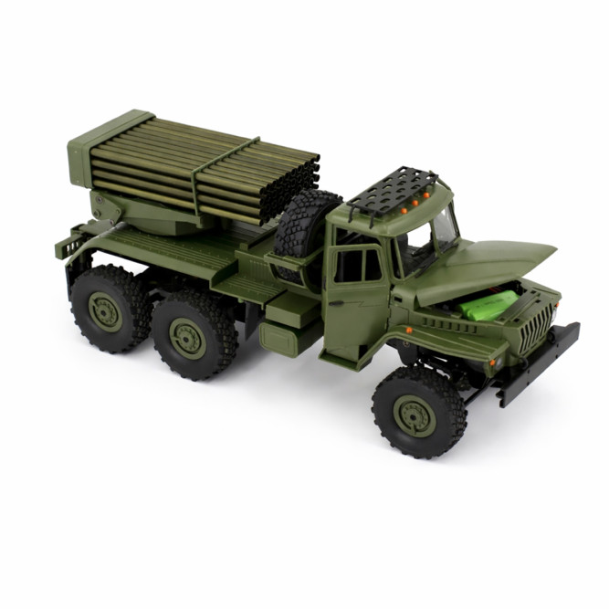 Радиоуправляемый Советский военный грузовик Урал 6WD - WPLB-36-2