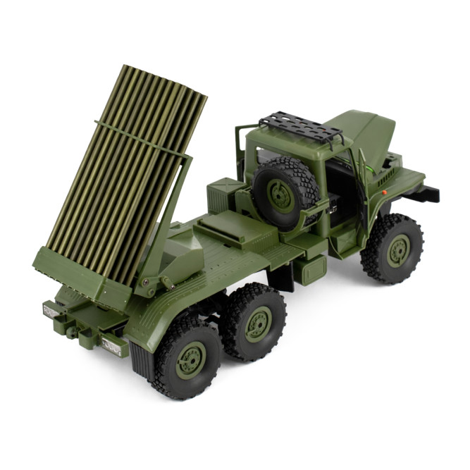 Радиоуправляемый Советский военный грузовик Урал 6WD - WPLB-36-2