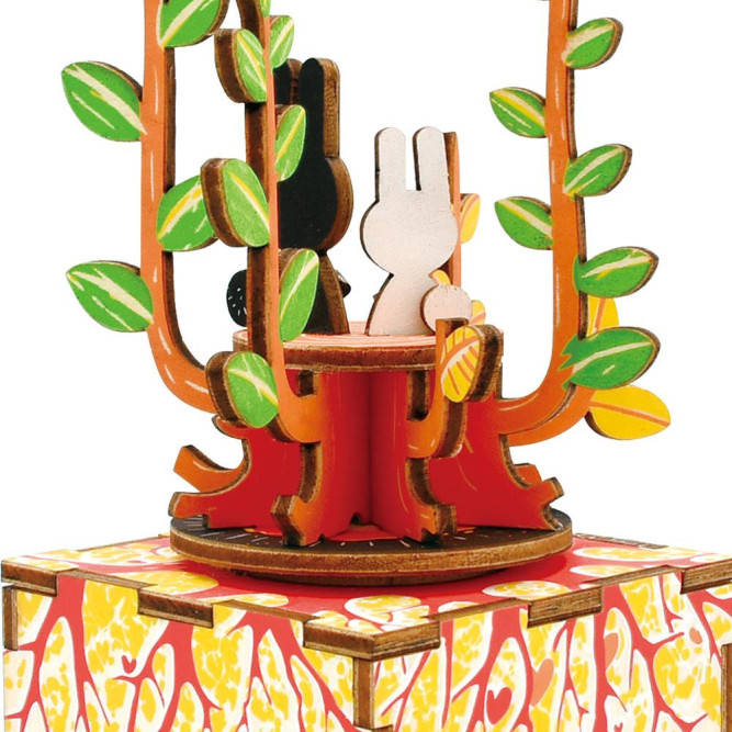 Деревянный 3D конструктор - музыкальная шкатулка Robotime &amp;quot;Spring&amp;quot; - AM302