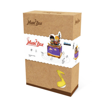 Деревянный 3D конструктор - музыкальная шкатулка Robotime "Summer’s Day" - AM303