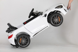 Детский электромобиль Mercedes-Benz GTR AMG 12V - BBH-0006-WHITE