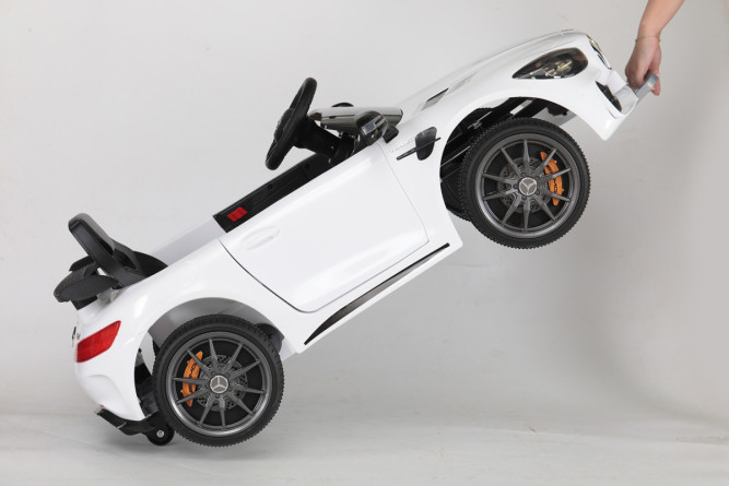 Детский электромобиль Mercedes-Benz GTR AMG 12V - BBH-0006-WHITE