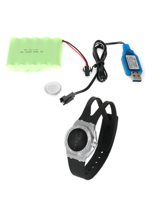 Радиоуправляемый краулер MZ 1:14 (часы + пульт) - YY2026A-BLUE