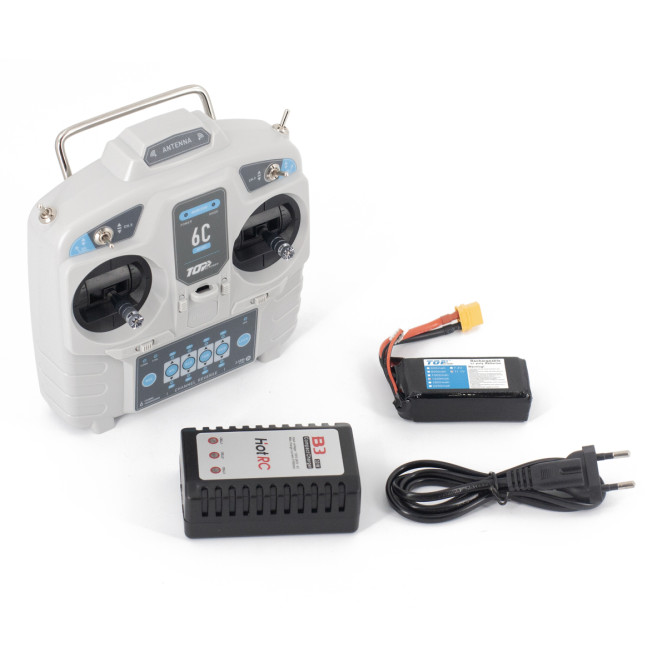 Радиоуправляемый планер Top RC T1400 1400mm RTF - TOP100C