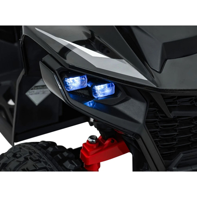 Детский электромобиль квадроцикл Outlander (черный, 24V, 4WD, пульт, EVA) - XMX652-24V-4WD-BLACK