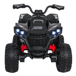 Детский электромобиль квадроцикл Outlander (черный, 24V, 4WD, пульт, EVA) - XMX652-24V-4WD-BLACK