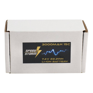 Аккумулятор Speed Storm Li-ion 18650 7.4V 3000 mAh разъем Tamiya - SS-2S3000-TAMIYA