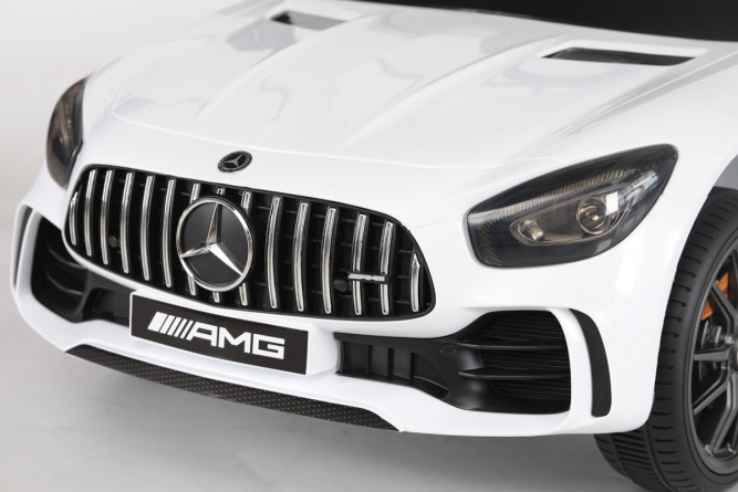 Детский электромобиль Mercedes-Benz GTR AMG 12V - BBH-0005-WHITE