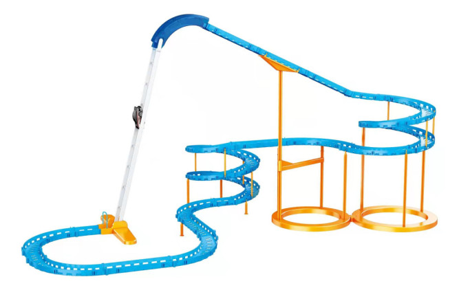 Гоночный автотрек Super Rail Car (1 машина с акб, свет, трюки) - GW-3288