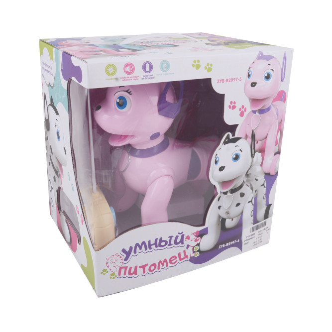 Радиоуправляемая Собачка долматинец, розовый - ZYB-B2997-5
