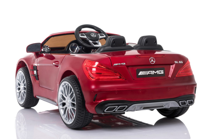 Детский электромобиль Mercedes-Benz SL65 Red 12V 2.4G - XMX602